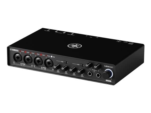Yamaha URX44C, Desktop, Svart, USB, DC, 252 mm, 159 mm
