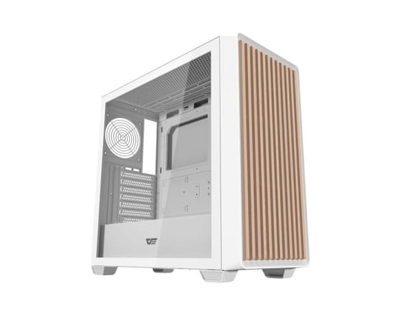 DarkFlash DS900WD kabinett til datamaskin (hvit)