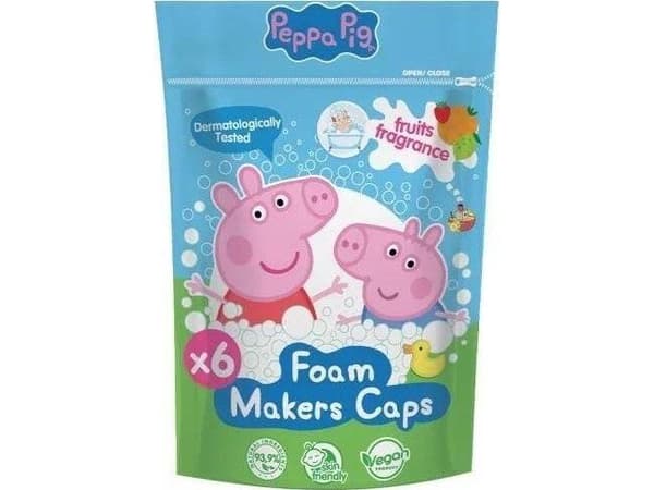 PEPPA PIG_Marshmallows Strawberry, Lime, Pomelo 6x16g