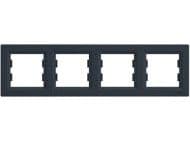 Schneider Electric 4-way horizontal frame anthracite (EPH5800471)