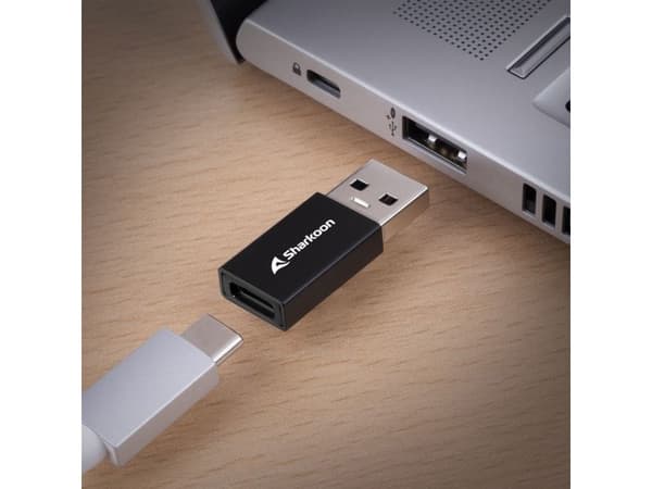 Sharkoon OfficePal - USB-adaptersett - up to 5 Gbps data transfer rate