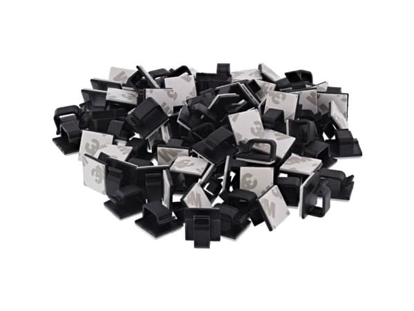 InLine 59971G, Kabelkrok, Universal, Nylon, Svart
