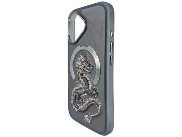 Nimmy Dragon MagSafe-deksel til iPhone 16 - grå