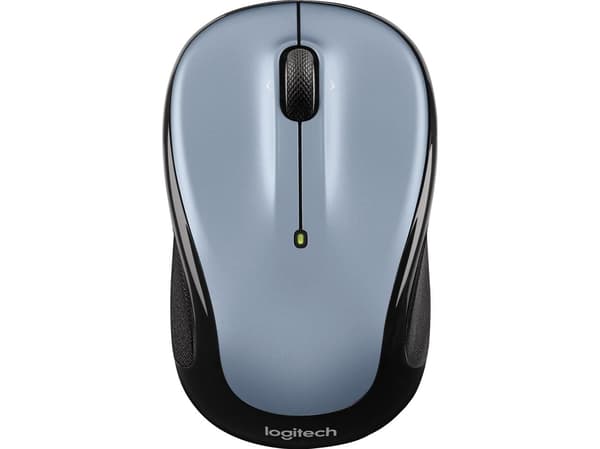 Logitech M325s, Molempikätinen, Optinen, Langaton RF, 1000 DPI, Musta, Harmaa