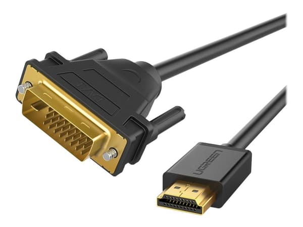 Ugreen HD106 - Sovitinkaapeli - HDMI uros - DVI-D uros - 2 m