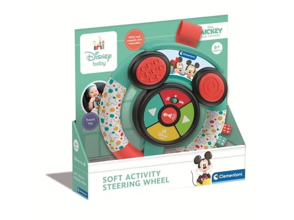 Clementoni Mickey Stroller Steering Wheel
