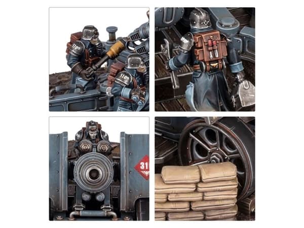 Games Workshop Artillery Team, Actionfigur att samla, Kortspel