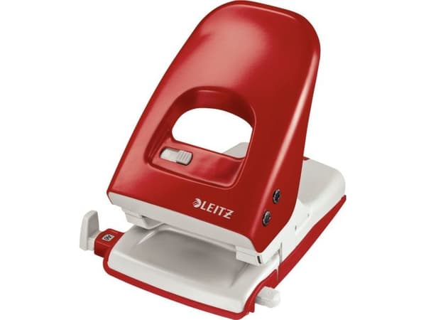 Leitz NeXXt - Hullstanser - 40 ark / 4 mm - metall - rød