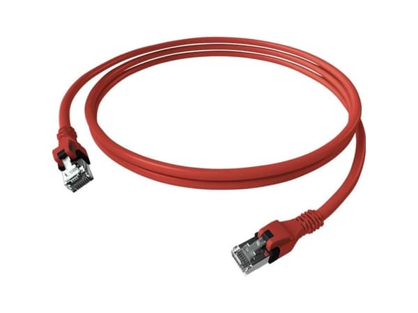 EasyLan CPP1ORARAR0050, 5 m, Cat6a, S/FTP (S-STP), RJ-45, RJ-45, Rød