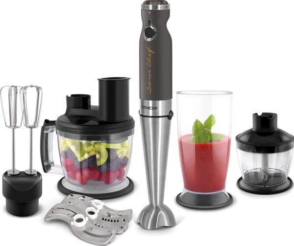 Sencor Sono Chef SHB 5501CH EUE3 - Håndmikser - 1200 W - grå