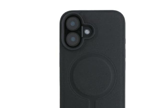 Mercedes Smooth lær MagSafe-etui til iPhone 16 Plus – svart