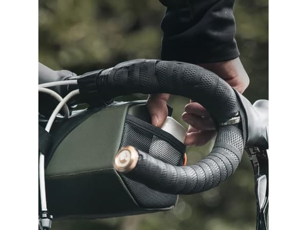 Cykelväska för montering på styret 2,2 l - grön