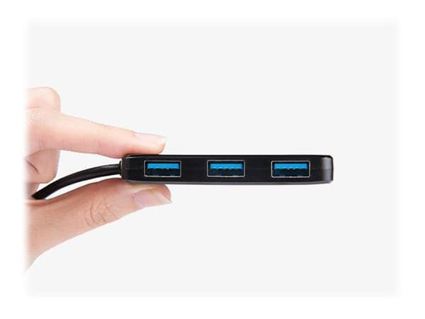 Transcend HUB2C - Hub - 4 x USB 3.1 Gen 1 - stasjonær