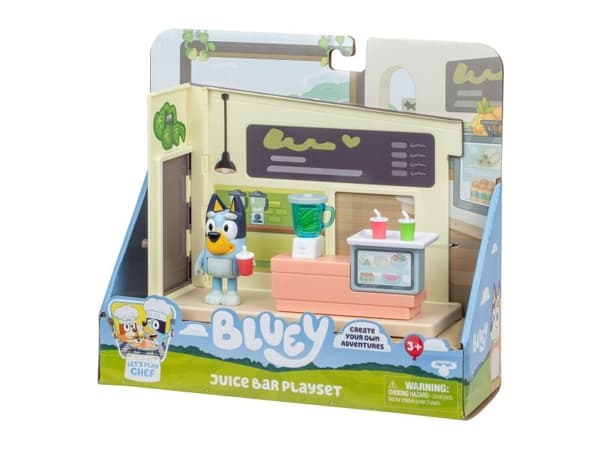Bluey Juicebar Mini-leksaksset