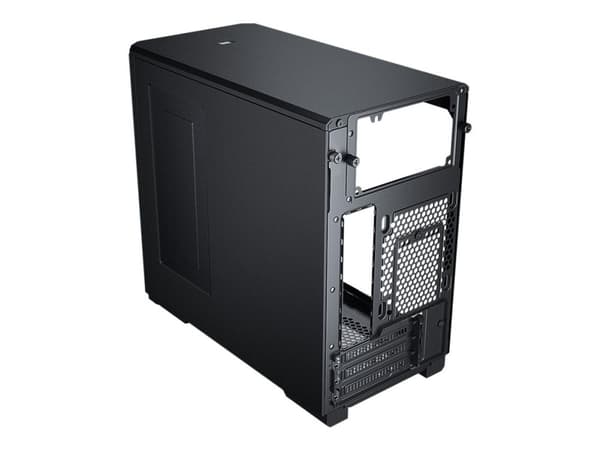 Phanteks Eclipse P200A - Mini-ITX-tårn - mini ITX - sidepanel med vindue (hærdet glas) - ingen strømforsyning - sort - USB/Lyd