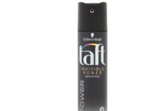 H TAFT CL.LAKIER POWER INVISIBLE 250 ml.TOP