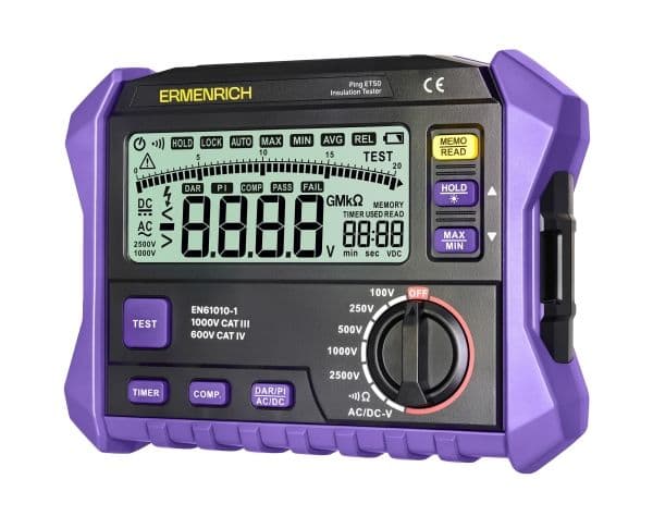Ermenrich Ping ET50 isoleringstestare