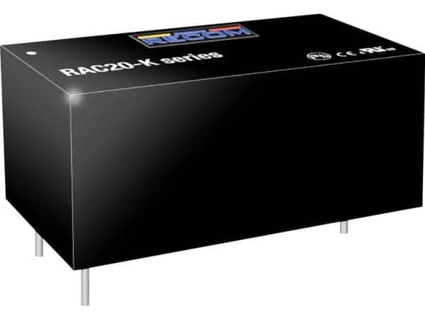 RECOM RAC20-15DK AC/DC-tulostuslaite 20 W
