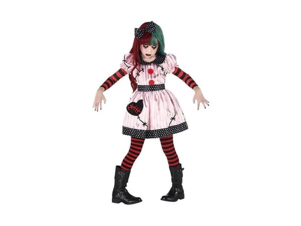Riivatun nuken puku
