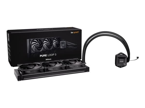 be quiet vedenjäähdytin Pure Loop 3 360mm AIO musta
