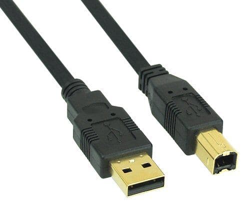 InLine 34555S, 5 m, USB A, USB B, Hanstik/Hanstik, 480 Mbit/s, Lajittelu
