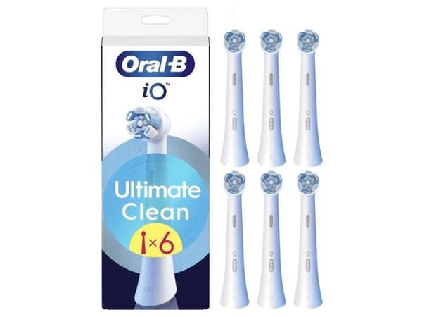 BRUSH HEAD IO 6PCS ORAL-B WHITE