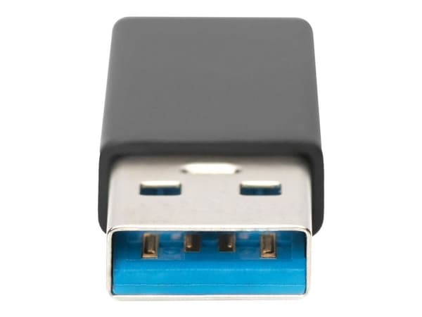 DIGITUS - USB-adapter - USB-C (hunn) til USB (hann) - USB 3.0 - 3 A - svart