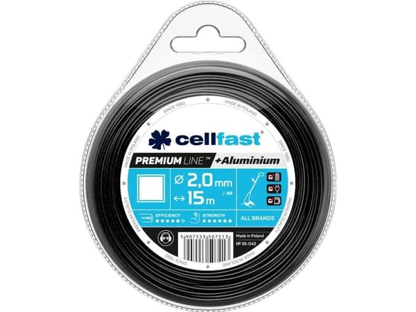 CELLFAST trimmertråd TNACA PREMIUM 2,0 x 15 m