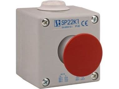 Spamel styrkassett tryckknapp (SP22K1-1)