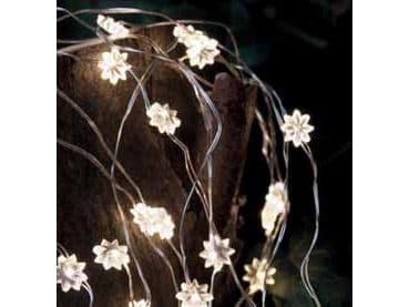 Sirius Silke miniflower 40L, Klar/Silver
