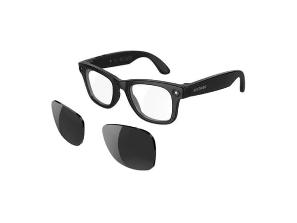BlitzWolf BW-AG1 Pro smarte AI-solbriller med utskiftbare glass