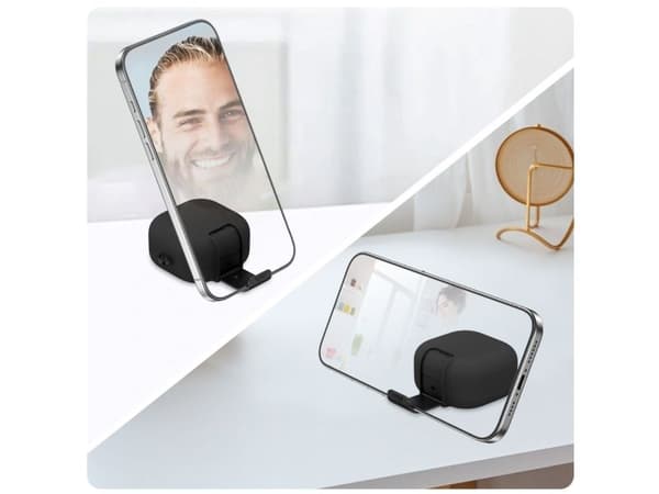 4 stk TECH-PROTECT SLIM HOOK etui til Samsung Galaxy Buds 4 / 4 Pro sort