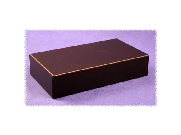 Hammond Electronics 1441-9BK3 Universalkabinett 203 x 102 x 25 Stål Sort 1 stk