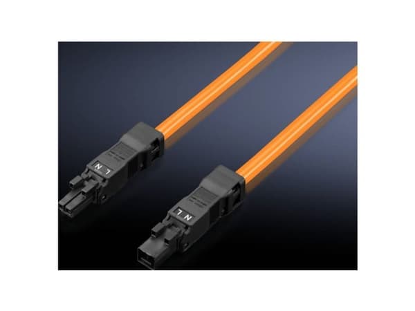 Rittal 2500.450, 1 m, 3-stift, Rak, Rak, Orange