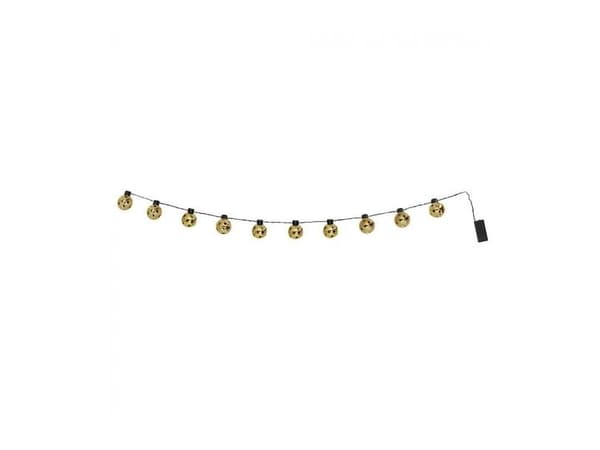 LED Party ball lyskæde, guld
