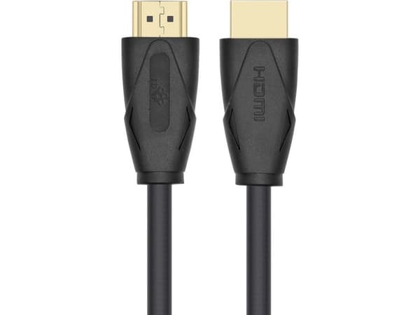 HDMI v2.0-kabel 10 m, gullbelagt