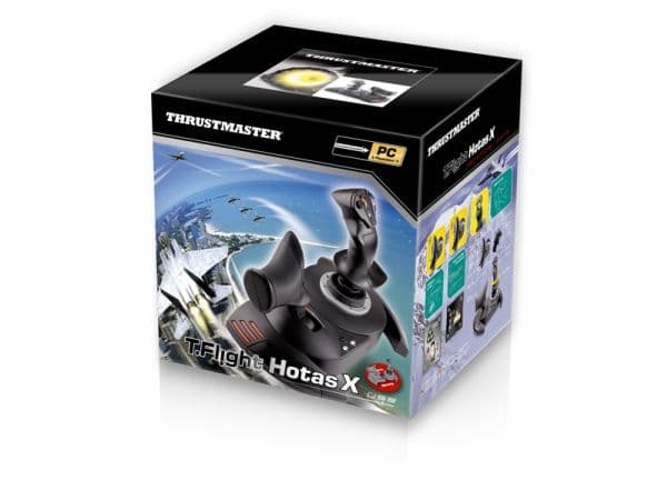Thrustmaster T.Flight Hotas X, Lentosimulaattori, PC, Langallinen, USB, musta, Kaapeli