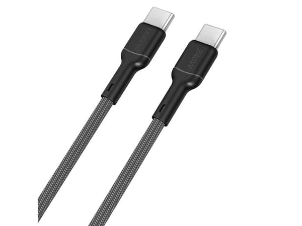 Dudao L9C Max 240W PD USB-C - USB-C 2m kaapeli - musta
