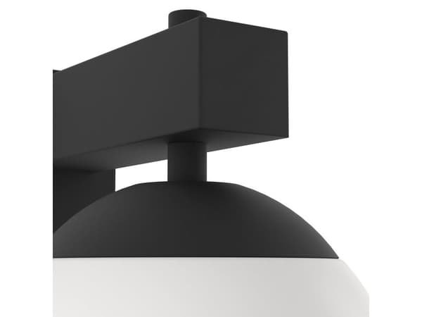 EGLO BUFALATA utendørs vegglampe E27 IP44 sort