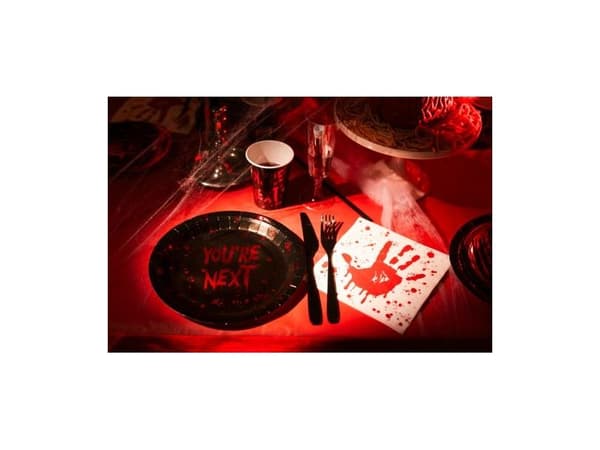 Youre Next engångstallrikar i papper, 6 st