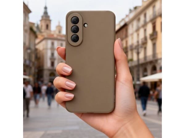 Tech-Protect Icon-etuiet til Samsung Galaxy A37 5G - brun