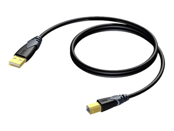 Procab Classic Series CLD610 - USB-kabel - USB-type B (hann) til USB (hann) - 1.5 m