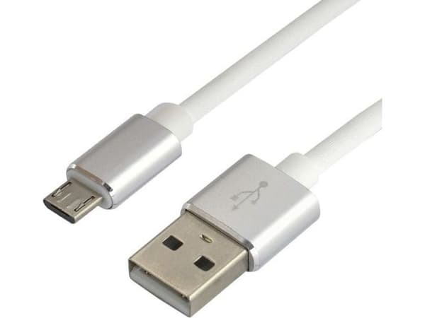 Everactive CBS-1MW, 1 m, USB A, Micro-USB A, 0,48 Gbit/s, Hvit