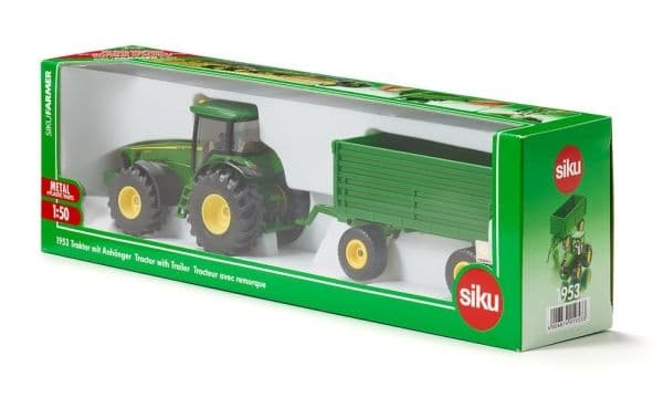 Siku 1:50 Tractor With Trailer