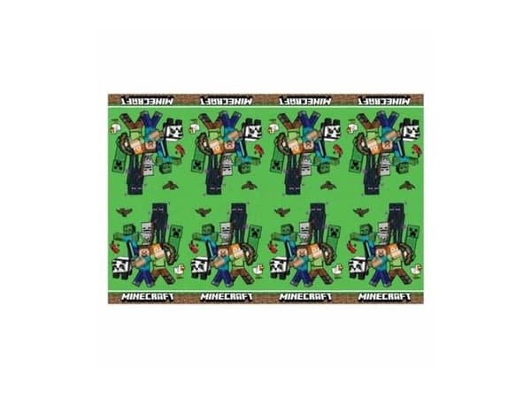 Minecraft plastic tablecloth 120x180cm