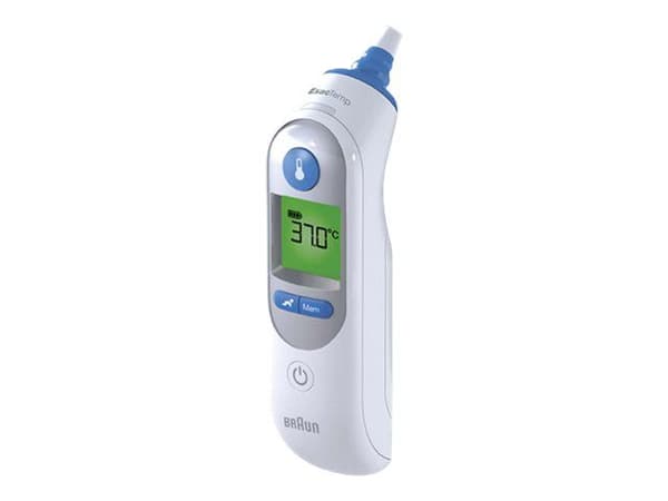 Braun ThermoScan 7 ExacTemp IRT6520 - Termometer - blå/silver