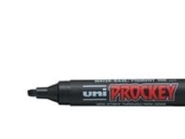 permanentmarker Uni-ball Prockey PM-126, sned, svart