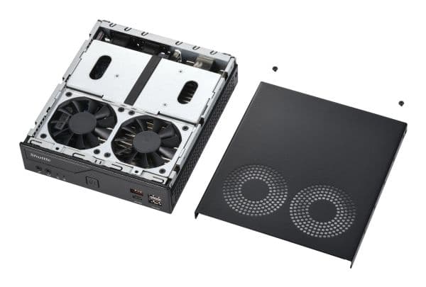 Shuttle DB860, 1,35L storlek PC, Mini-PC, barebone, Intel B860, LGA 1851 (Socket V1), DDR5-SDRAM, M.2, PCI Express, SATA