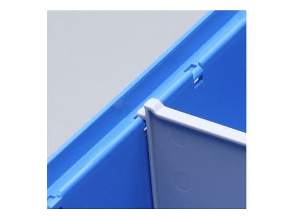 Allit ProfiPlus Box Divider 2/2L, Grå, Polystyren, 93 mm, 4 mm, 67 mm, 4 styck