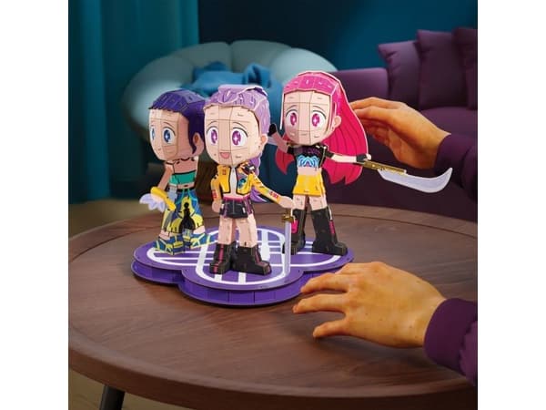 KPDH 4D Puzzle Huntrix Chibi Set